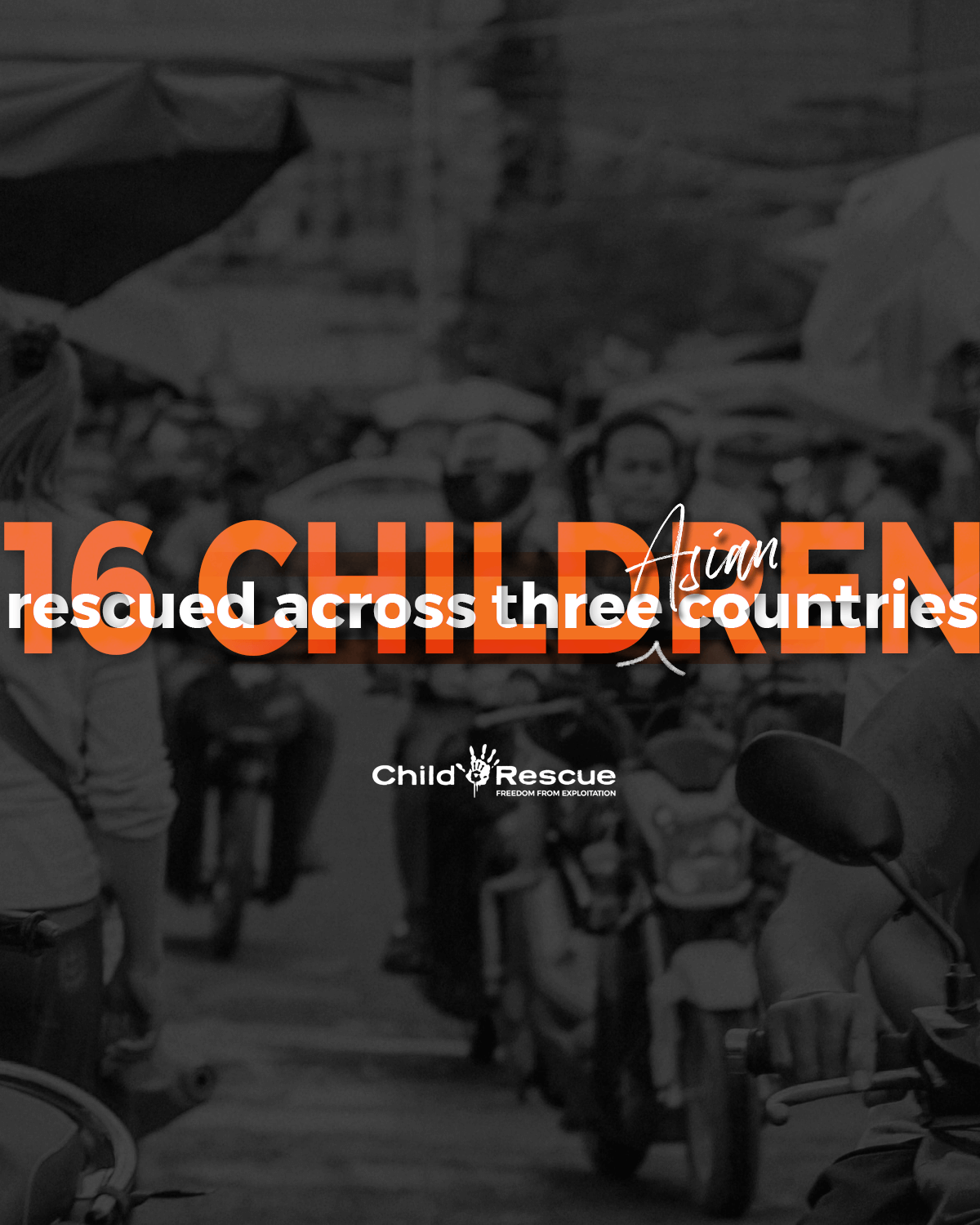 16 children rescued across three countries in Asia - Child Rescue ...
