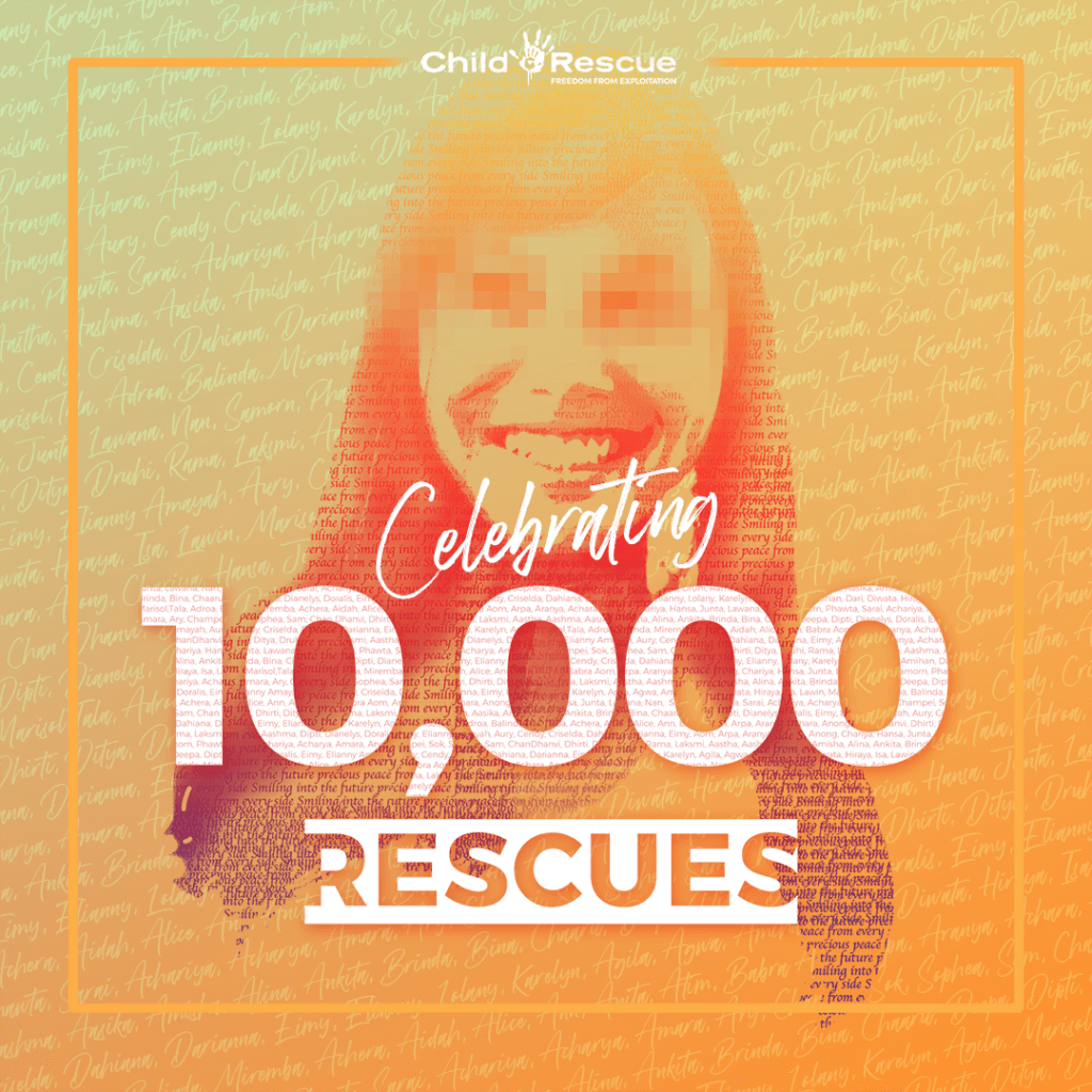 10,000th survivor rescued - Child Rescue | Child Rescue