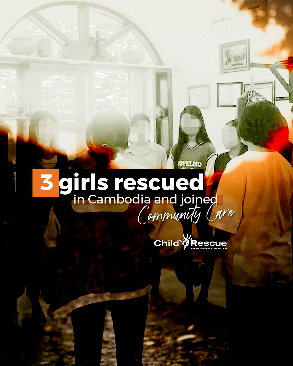 3 girls rescued in Cambodia and joined community care! - Child Rescue ...