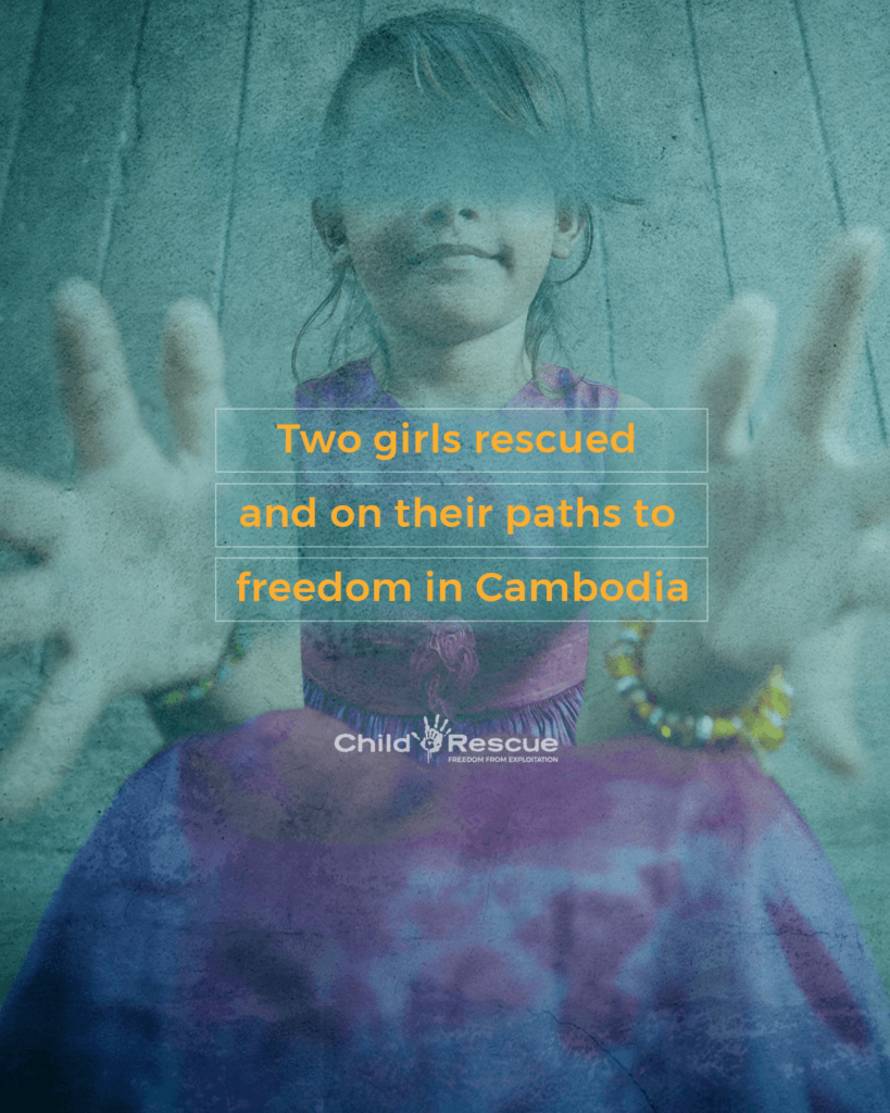 Two girls rescued and on their paths to freedom in Cambodia - Child ...