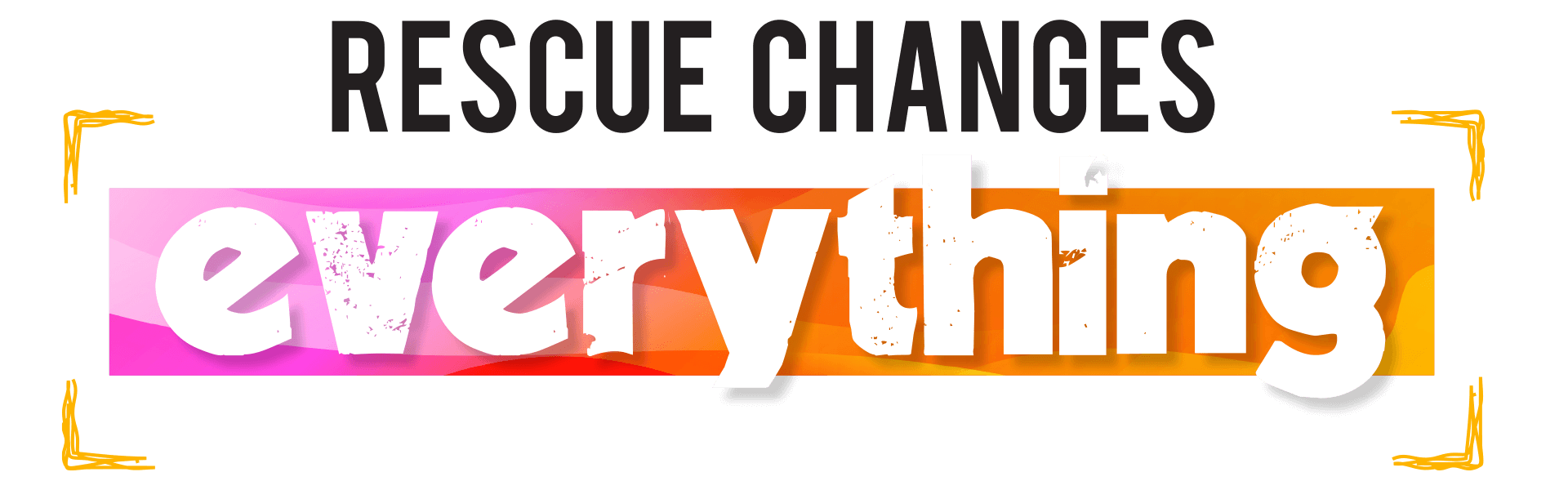 rescue changes everything logo
