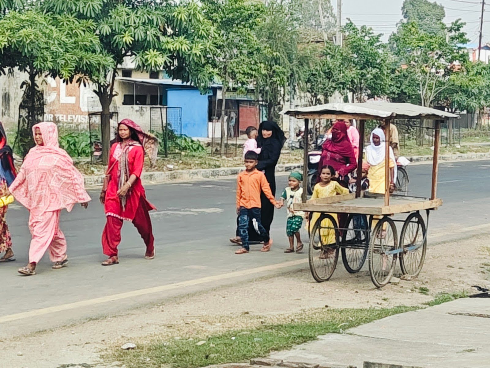South Asia is home to the largest number of child brides of any region worldwide (Image is representational of a South Asian street)